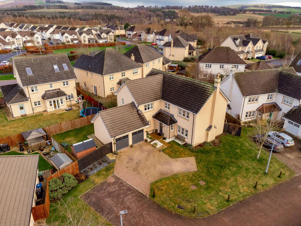 5 bedroom detached house for sale in Cranston Crescent, Lauder, Scottish Borders, TD2