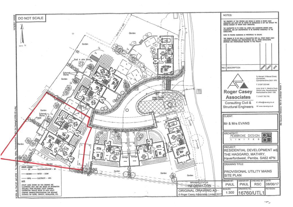 Plot for sale in Plots 4 and 5 Parc Yr Odyn, Mathry, Haverfordwest, SA62