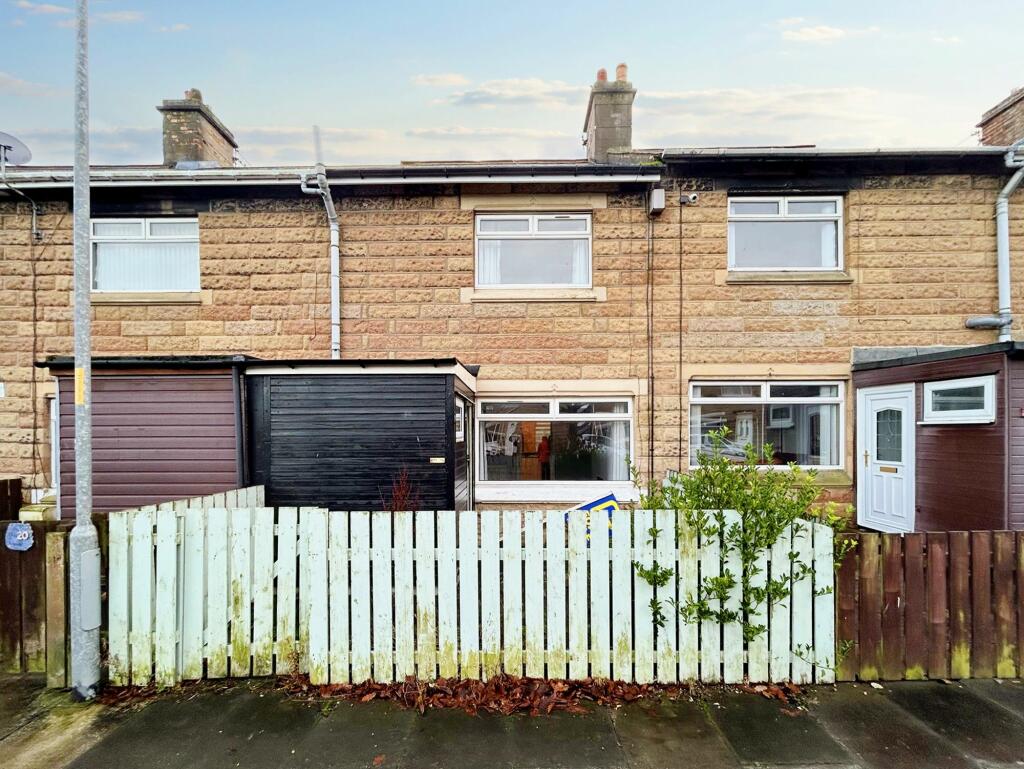 2 bedroom terraced house for sale in Oswald Road, Newbiggin by the Sea