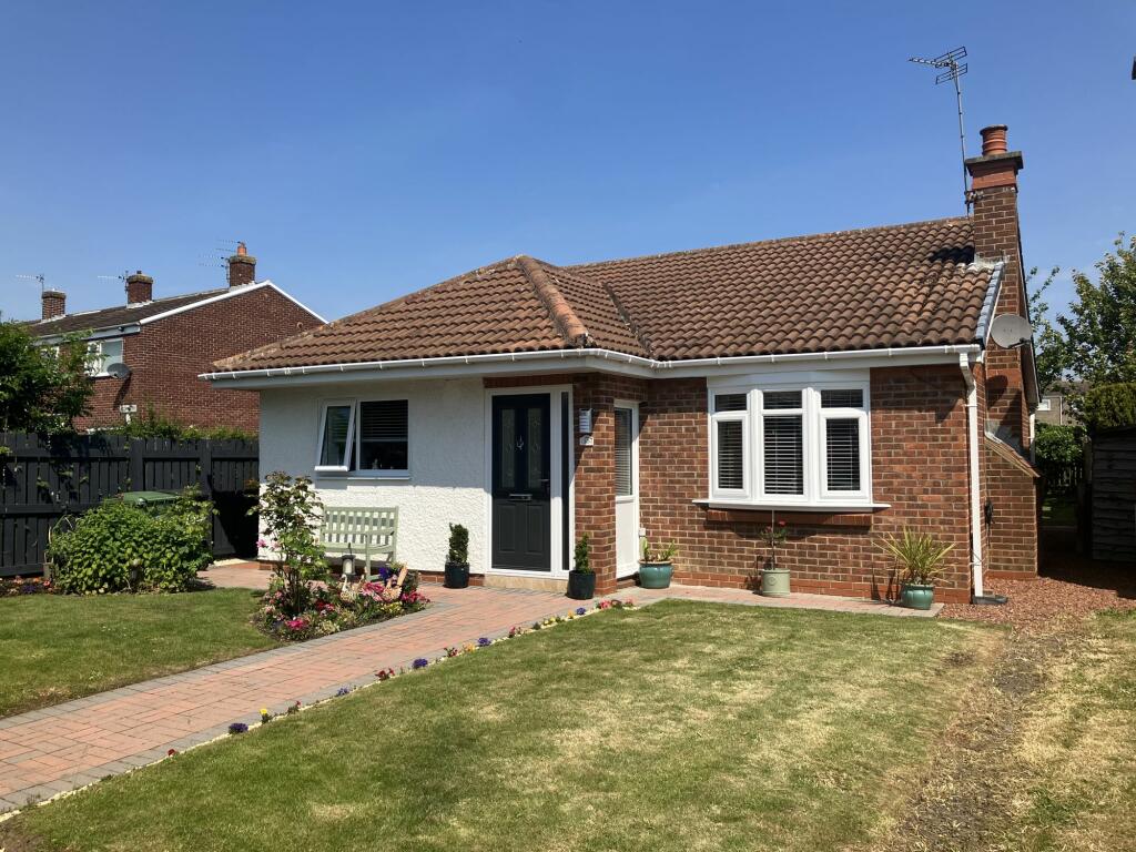3 bedroom bungalow for sale in Sorrel Close, Ashington, Northumberland