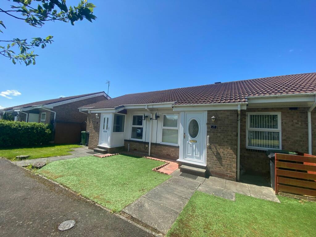 2 bedroom bungalow for sale in Osier Court, Choppington, Northumberland
