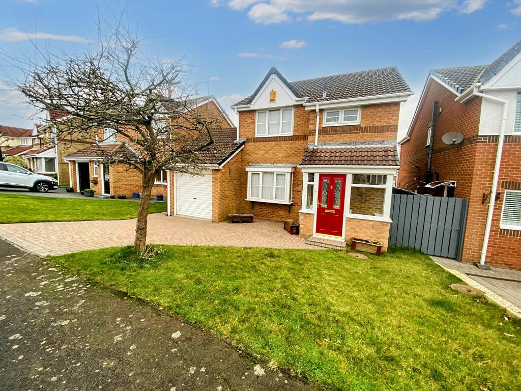 3 bedroom detached house for sale in Highstead Avenue, Cramlington, Northumberland, NE23 3QT, NE23