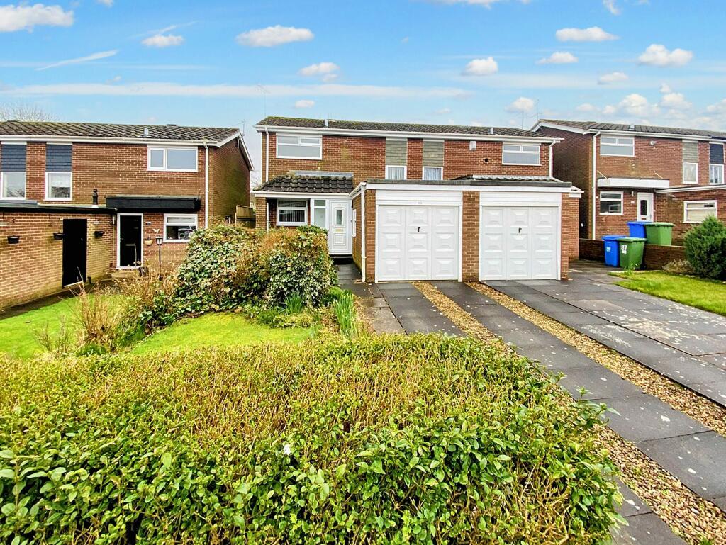 2 bedroom semidetached house for sale in Ringwood Drive, Cramlington