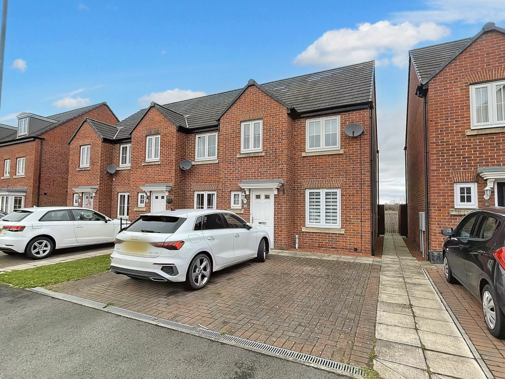 3 bedroom terraced house for sale in Prospect Place, Coxhoe, Durham