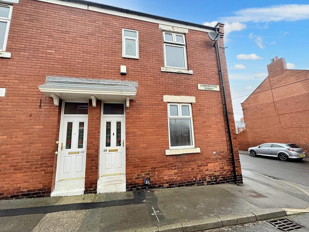 3 bedroom terraced house for sale in Longnewton Street, Dawdon, Seaham