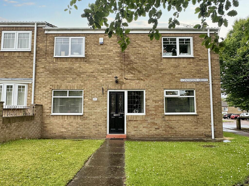 2 bedroom terraced house for sale in Snowdon Grove, West Boldon, East