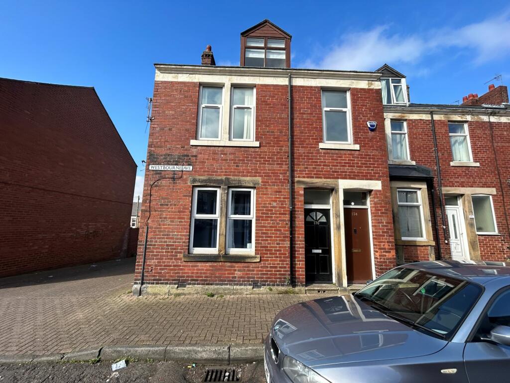2 bedroom ground floor flat for sale in Westbourne Avenue, Gateshead, gateshead, NE8 4NQ, NE8