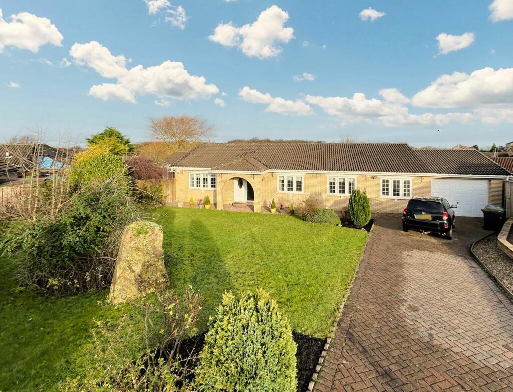 4 bedroom bungalow for sale in Millom Court, Oakerside, Peterlee