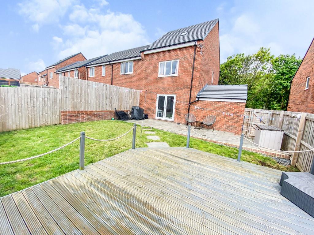 3 bedroom terraced house for sale in Danesly Close, Peterlee, Durham