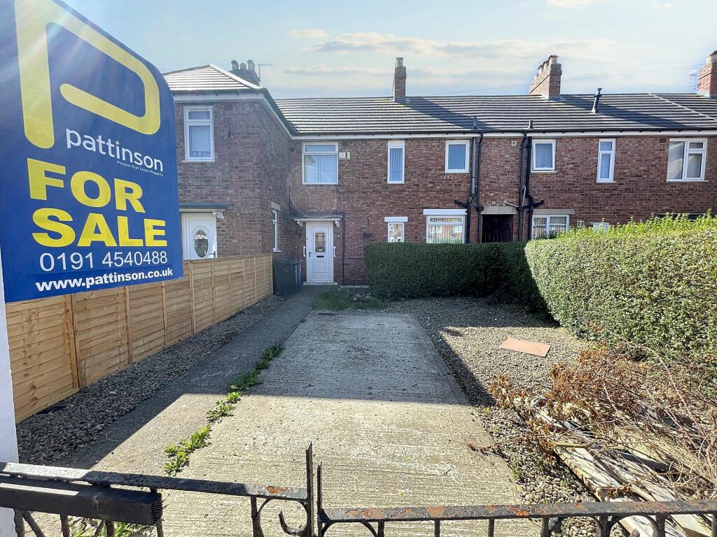 3 bedroom terraced house for sale in Myrtle Grove, Cleadon Park, South