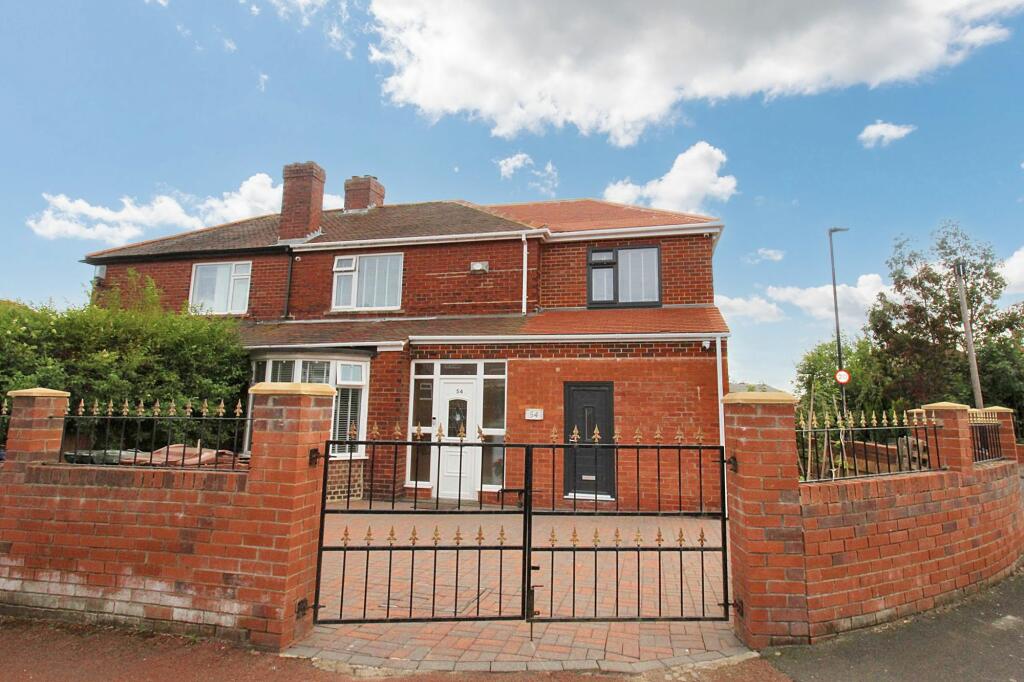 4 bedroom semidetached house for sale in Westholme Gardens, Condercum Park, Fenham, Newcastle
