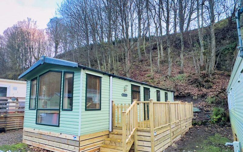 2 bedroom park home for sale in Stanhope Burn Holiday Park, Crawleyside