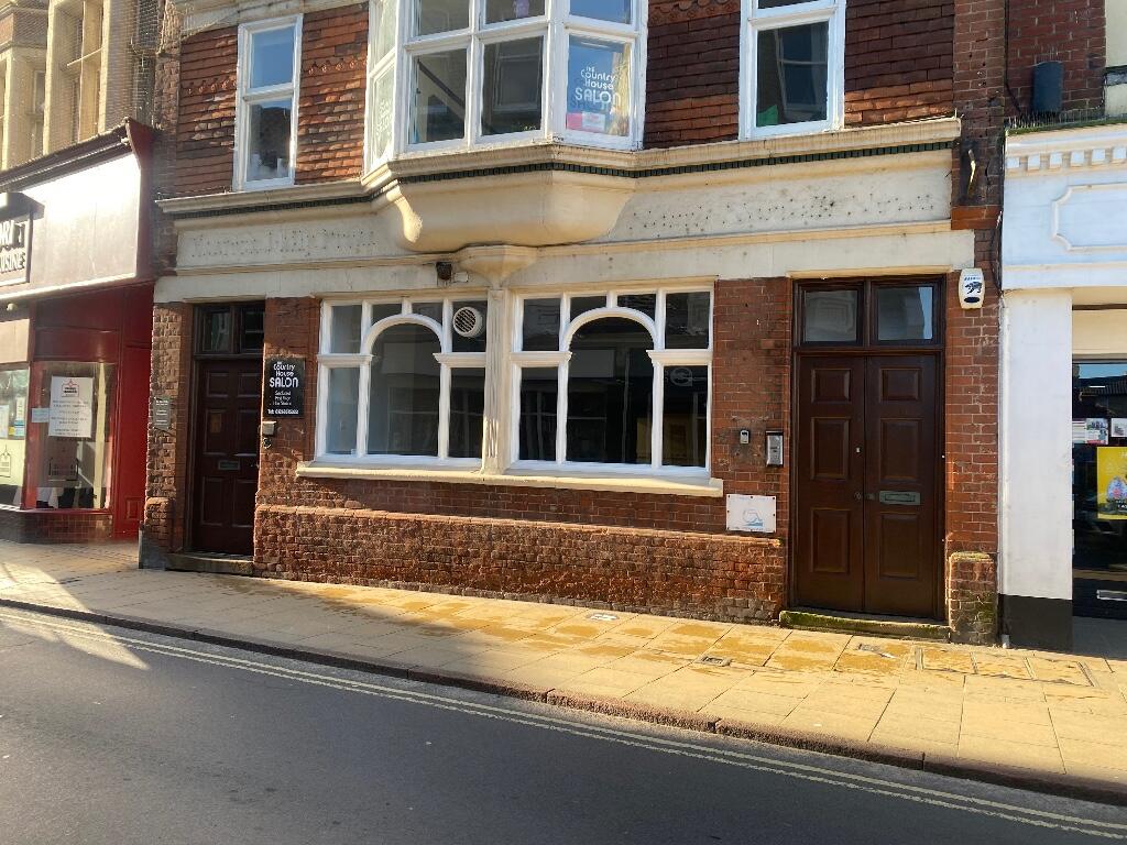 High street retail property for rent in Church Street, Cromer, Norfolk