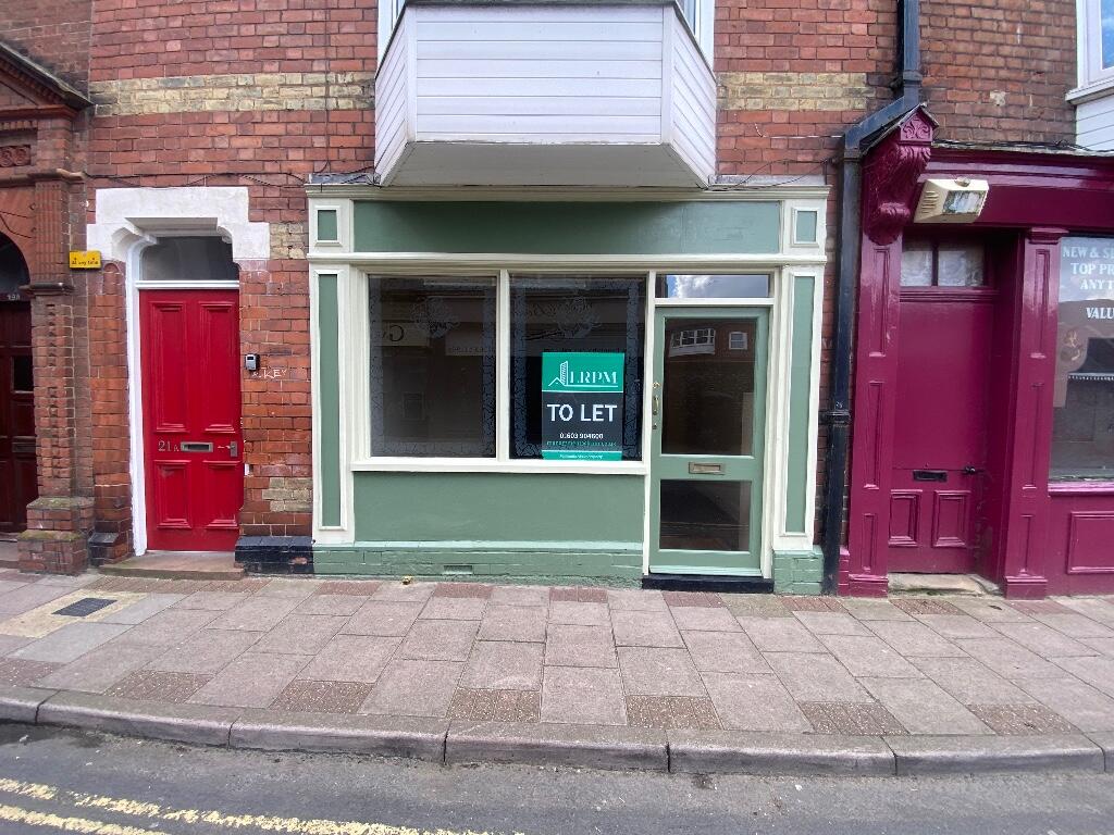 High street retail property for rent in Garden Street, Cromer, Norfolk