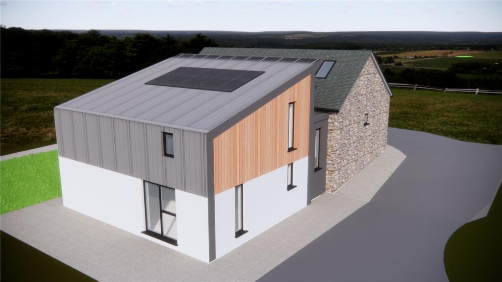 Plot for sale in Poulza, Jacobstow, Bude, Cornwall, EX23