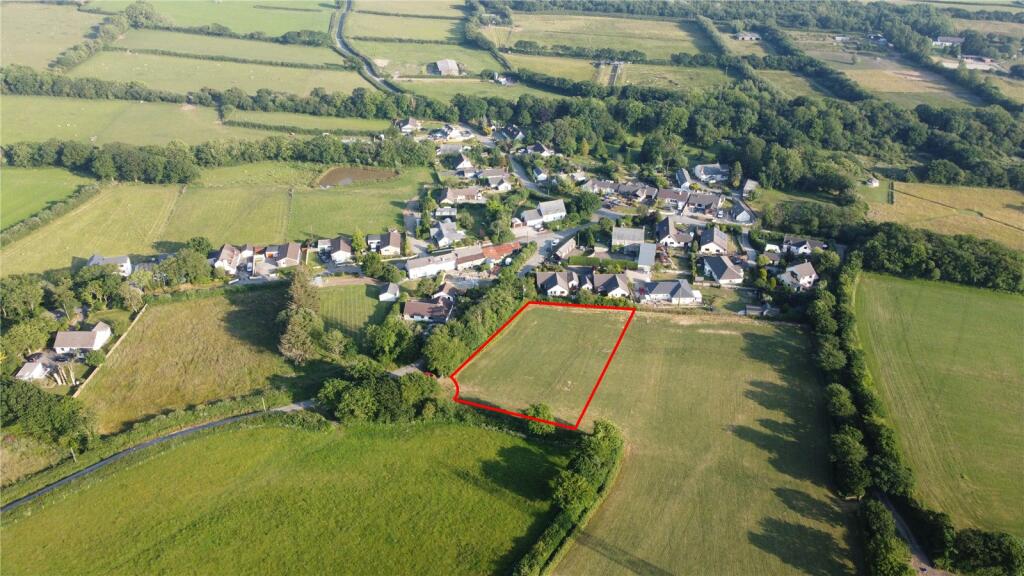 Plot for sale in Derril, Pyworthy, Holsworthy, Devon, EX22