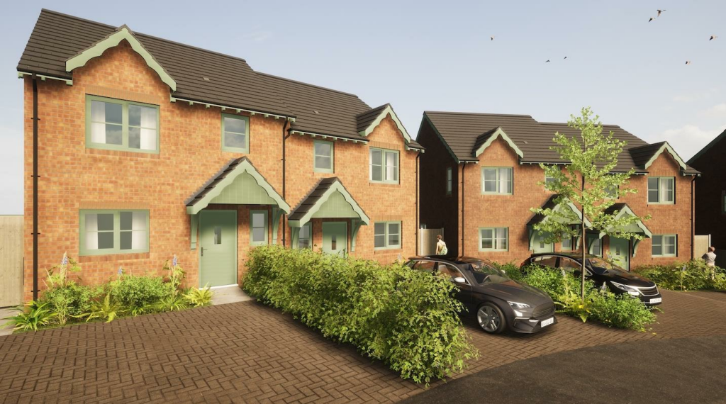 3 bedroom semidetached house for sale in Hill Top Close, Whittington