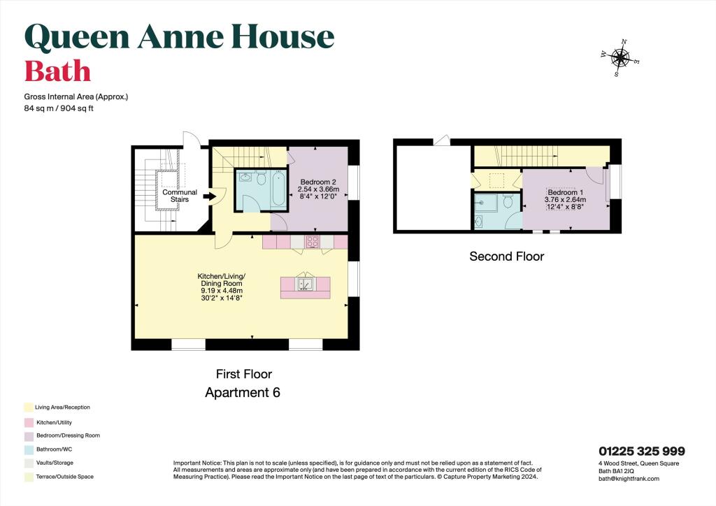 Additional property image - Apartment 5, Queen Anne House, Charlotte Street, Bath, Somerset, BA1