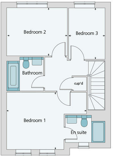 First floor plan
