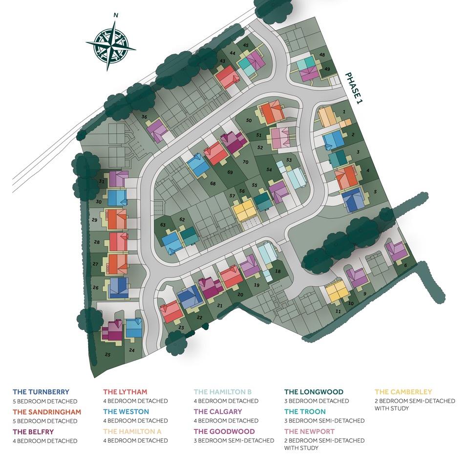 Contact Kingsley Farm New Homes Development by Stonebridge Homes