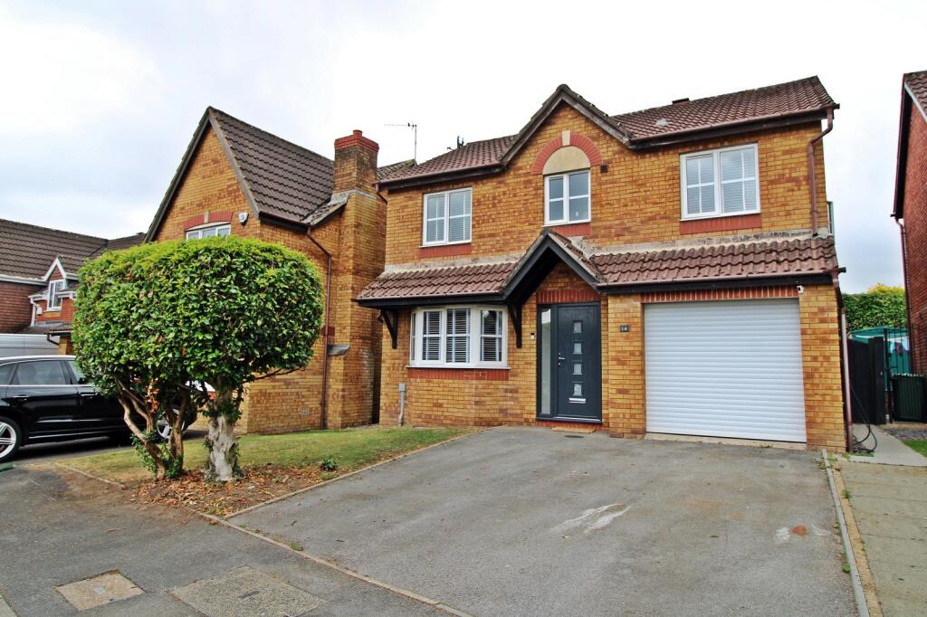 4 bedroom detached house for sale in Newmill Gardens, Miskin, Pontyclun