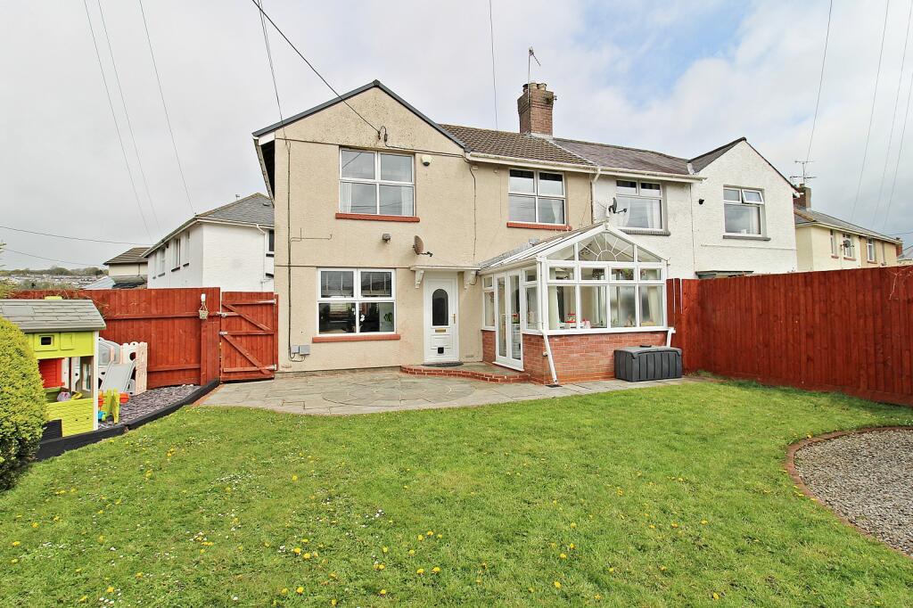 3 bedroom semidetached house for sale in Woodfield Street, Bryncae