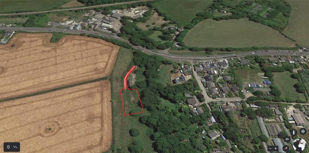 Building plot/land with great countryside views and nearby footpaths great access to A30 and close transport and rail links to nearby St. Ives 