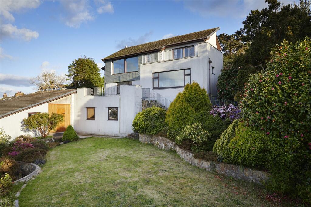 5 Bed detached house in Newlyn with sea views and potential studio/space.