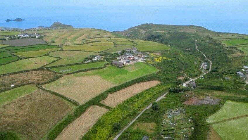 Land for sale in St Just near Penzance