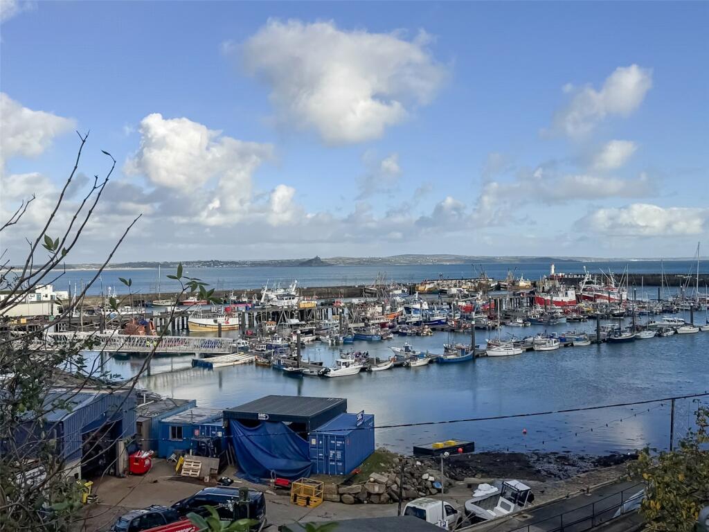 2 bedroom semi-detached house in need of some updating in Newlyn with potential and sea views upgrading work