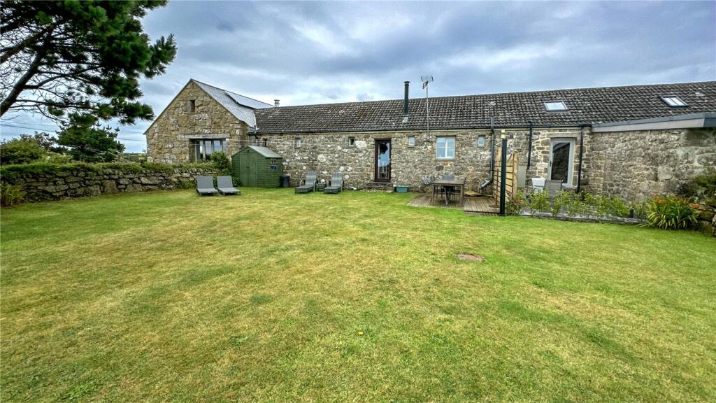 barn conversion for sale in St Buryan in Cornwall no chain