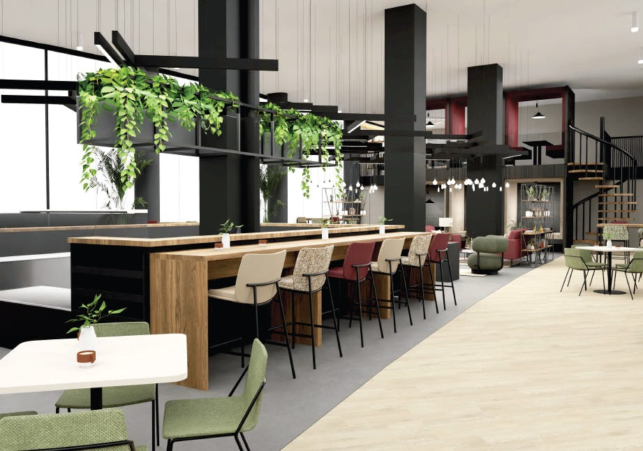 Cafe high and low seated dining area.png