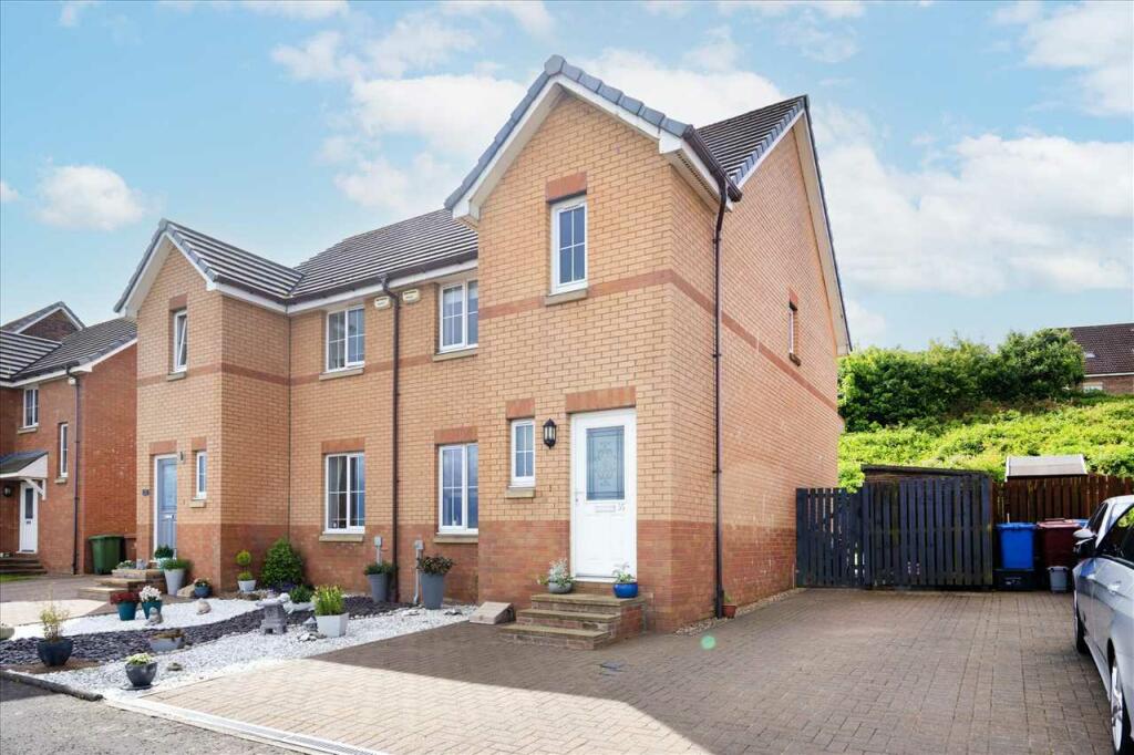 3 bedroom semidetached house for sale in 35 Canalside Drive, FK2 0FA, FK2