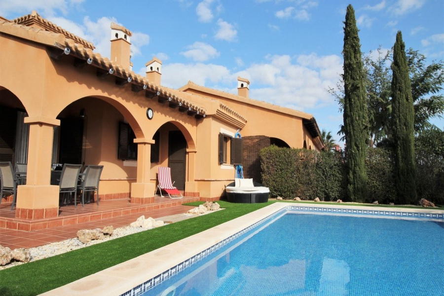 2 bedroom semidetached house for sale in Hacienda Del Alamo, Murcia, Spain