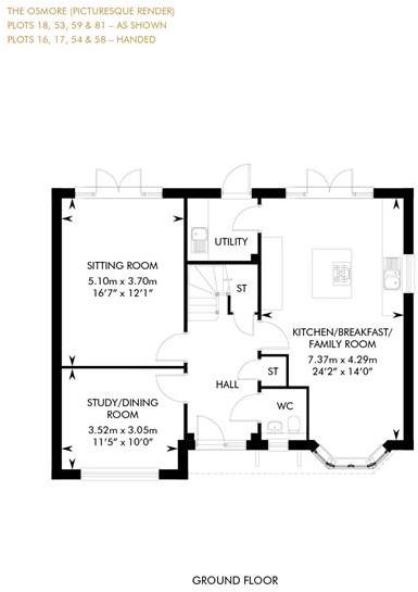 The Osmore, Ground Floor
