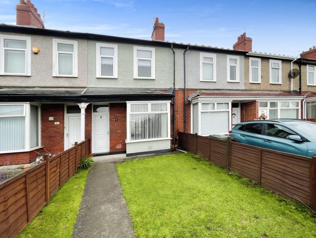 3 bedroom terraced house for sale in Weardale Avenue, Newcastle Upon