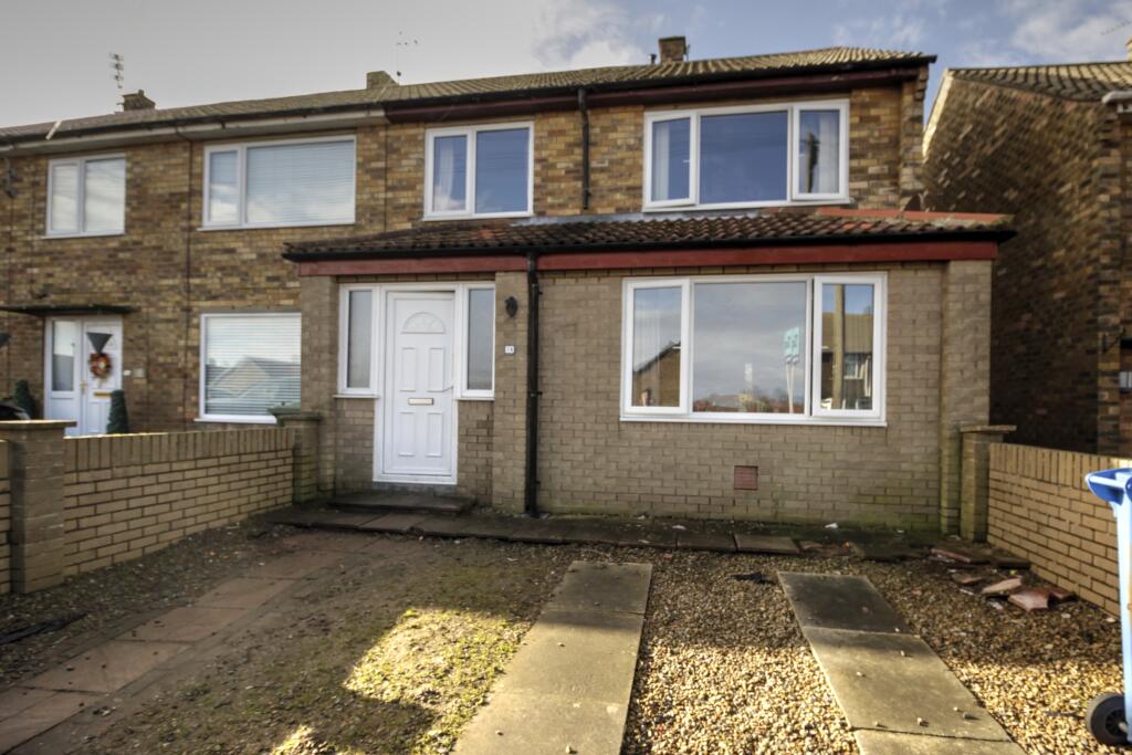 3 bedroom end of terrace house for sale in Anderson Crescent, Morpeth, NE65