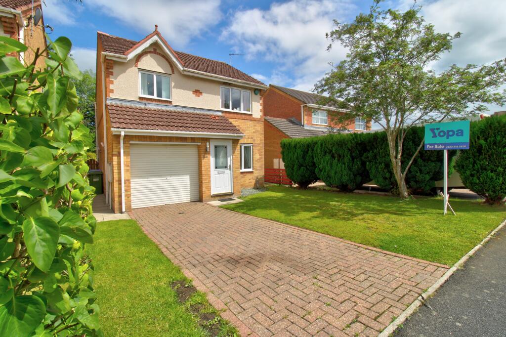 3 bedroom detached house for sale in Norham Drive, Morpeth, NE61