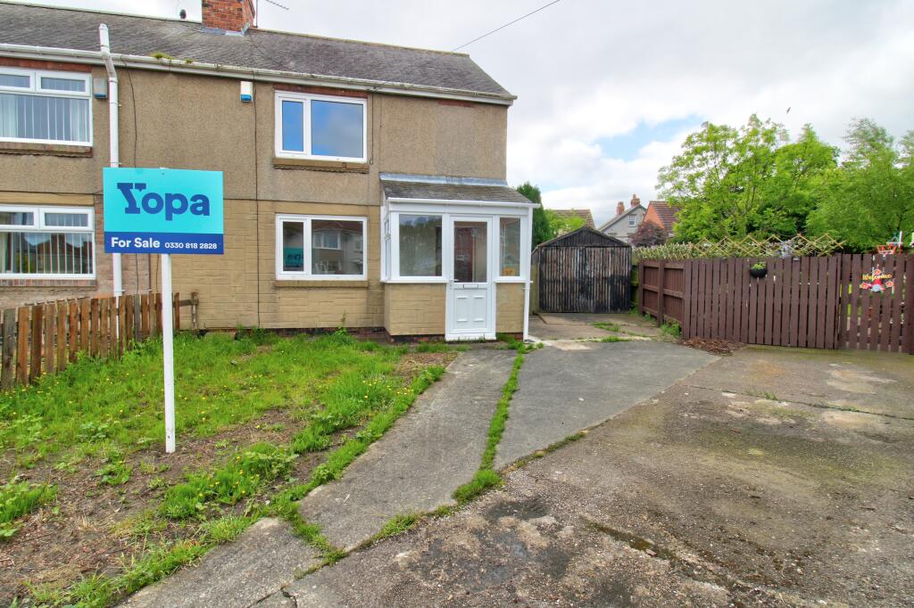 3 bedroom semidetached house for sale in Burnside, Bedlington, NE22