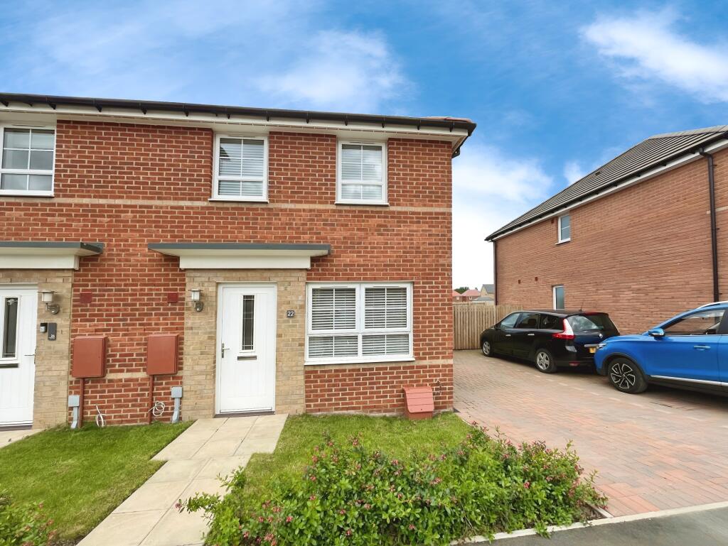 3 bedroom semidetached house for sale in Barley Way, Whitley Bay, NE25