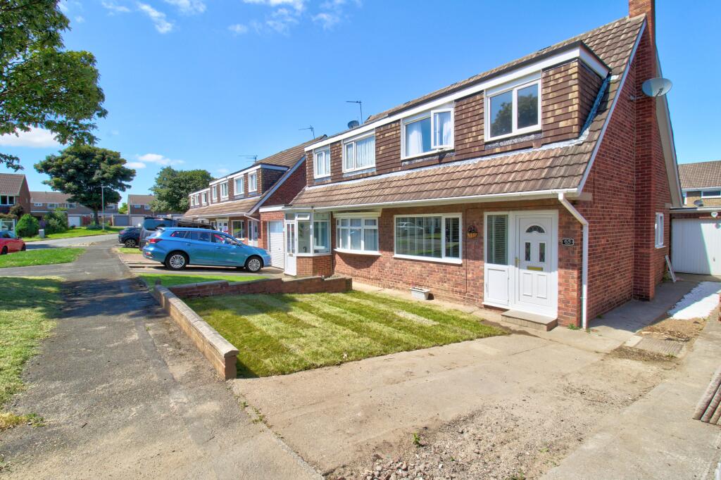 3 bedroom semidetached house for sale in Barnston, Ashington, NE63
