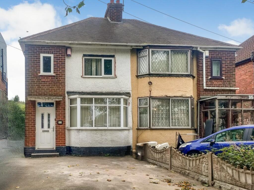 3 bedroom semidetached house for sale in 313 Birmingham New Road
