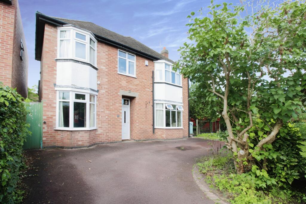4 bedroom detached house for sale in Shanklin Avenue, Leicester, LE2