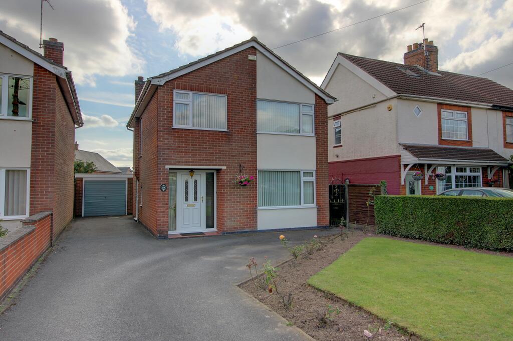 3 bedroom detached house for sale in Jennys Lane, Ravenstone, LE67