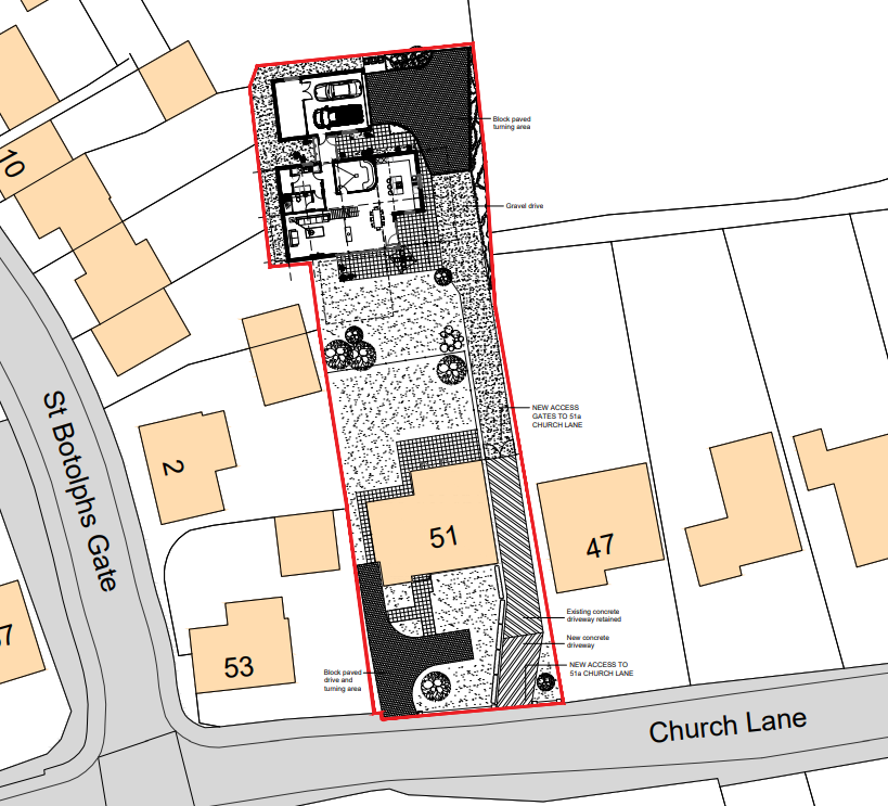 Land for sale in Church Lane, Saxilby, LN1