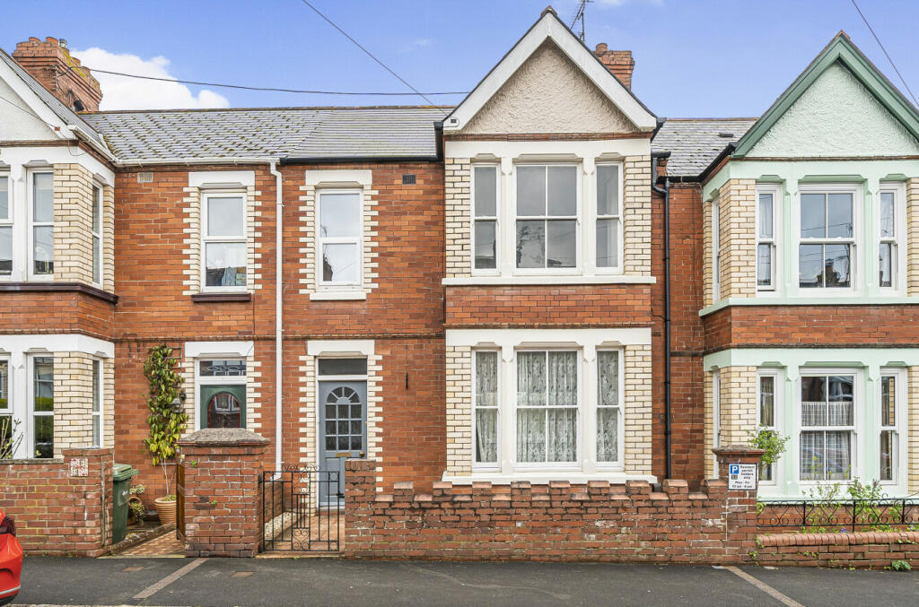 3 bedroom terraced house for sale in Ladysmith Road, Exeter, Devon, EX1