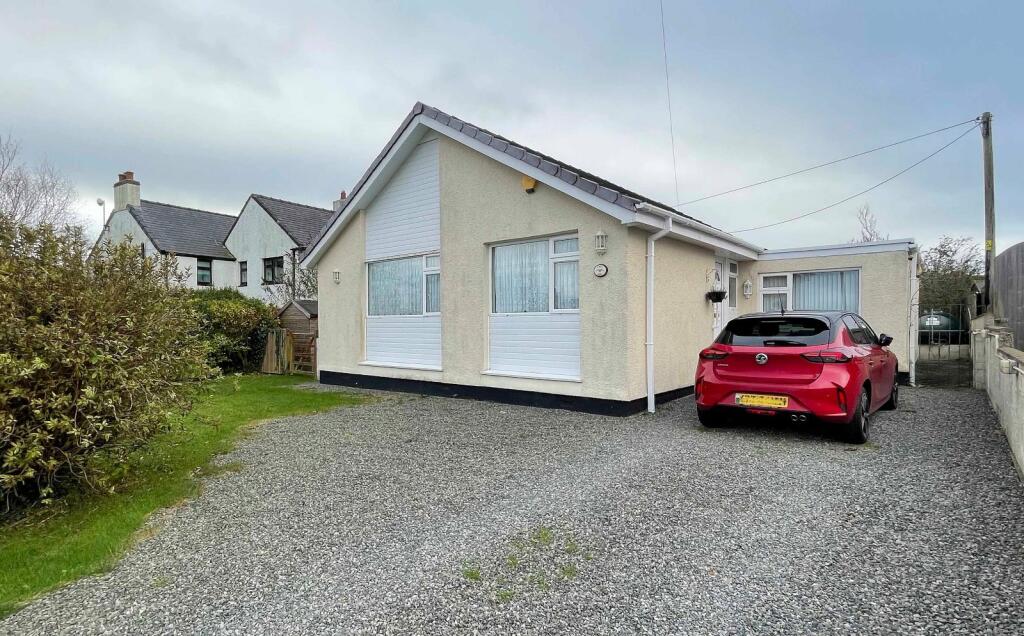 3 bedroom bungalow for sale in Bodffordd, Llangefni, Isle of Anglesey, LL77
