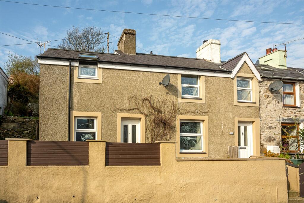 2 bedroom end of terrace house for sale in Ty Du Road, Llanberis, Gwynedd, LL55