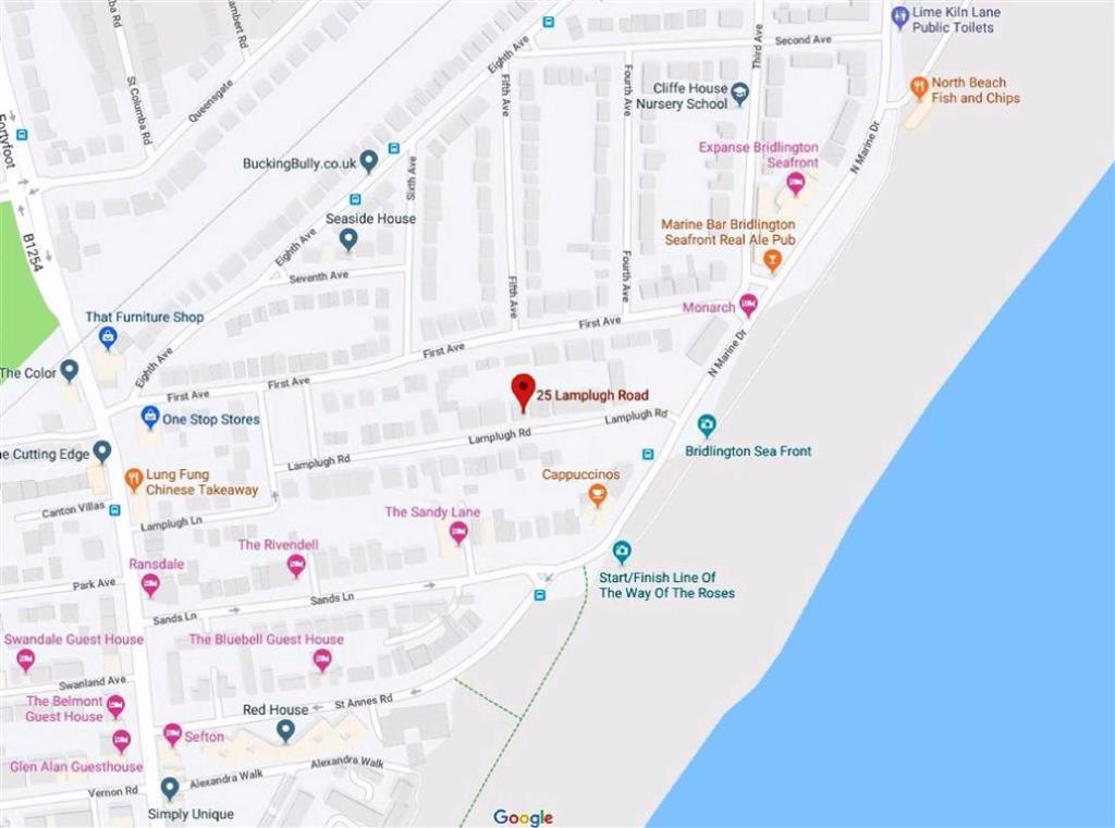 2 bedroom for sale in Lamplugh Road, Bridlington, East