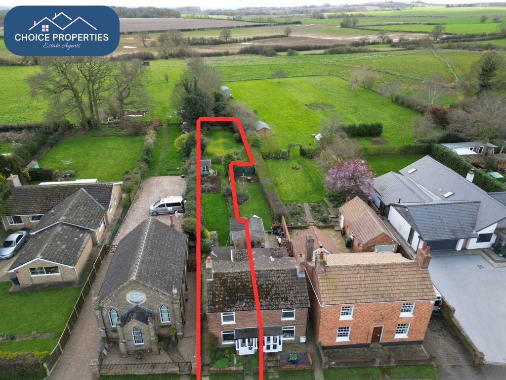 2 bedroom semidetached house for sale in Main Road, Hundleby, Spilsby, PE23